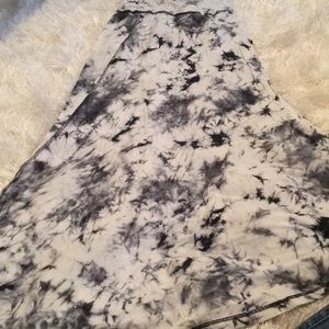 Tye dye maxi skirt